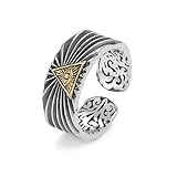 Men's Vintage Eye of Ring 925 sterling silver
