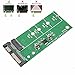 QNINE M.2 SSD Adapter, NGFF to USB or SATA Converter Card with Cable, Support B & M Key SATA Based Solid State Hard Drive Model 2230 2242 2260 2280