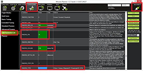 QWinOut PX4FLOW V1.3.1 MB1043 Ultrasonic Module Sonar for PX4 PIX PIXHAWK Flight Control System