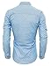 TAM WARE Mens Stylish Abstract Print Button Down Shirt TWNEL628-355S-SKYBLUE-US S