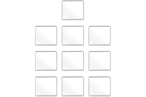 Quanmin 10pcs /1 Lot 6mm×6mm×0.55mm 940nm IR Infrared Narrow Bandpass Filter Optical Glass FWHM NBF940 for Camera Lense and F