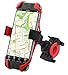 Bike Mount Bicycle Holder, XNER Universal Rubber Strap Cradle Holder for iPhone, Samsung, Smartphone, GPS and Other Devices, 360 Degrees Rotatable
