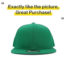 KBETHOS KNW-1467 KGN Cotton Snapback Solid Blank