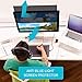 Dreamseeker 17.3-20 Inch Privacy Filter for Monitor, Universal Computer Privacy Screen Filter Anti-Glare Screen Protector, Anti-Scratch Protector Filmthumb 4