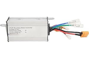 ANKROYU Electric Speed Controller, Aluminum Housing with Enhanced Cooling, Sensitive Acceleration Braking Control, Short Circ
