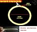 YINTATECH 2 X 80mm HID White 93 COB LEDs for Angel Eyes Halo Ring Headlight & Fog Housing Lamp DC 12V
