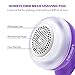 Sweater Fabric Shaver Rechargeable, 2020 New Electric Lint Pilling Remover for Clothes, Sweater Trimmer Defuzzer, Easy Remove Fuzz, Pills, Bobbles-Purple