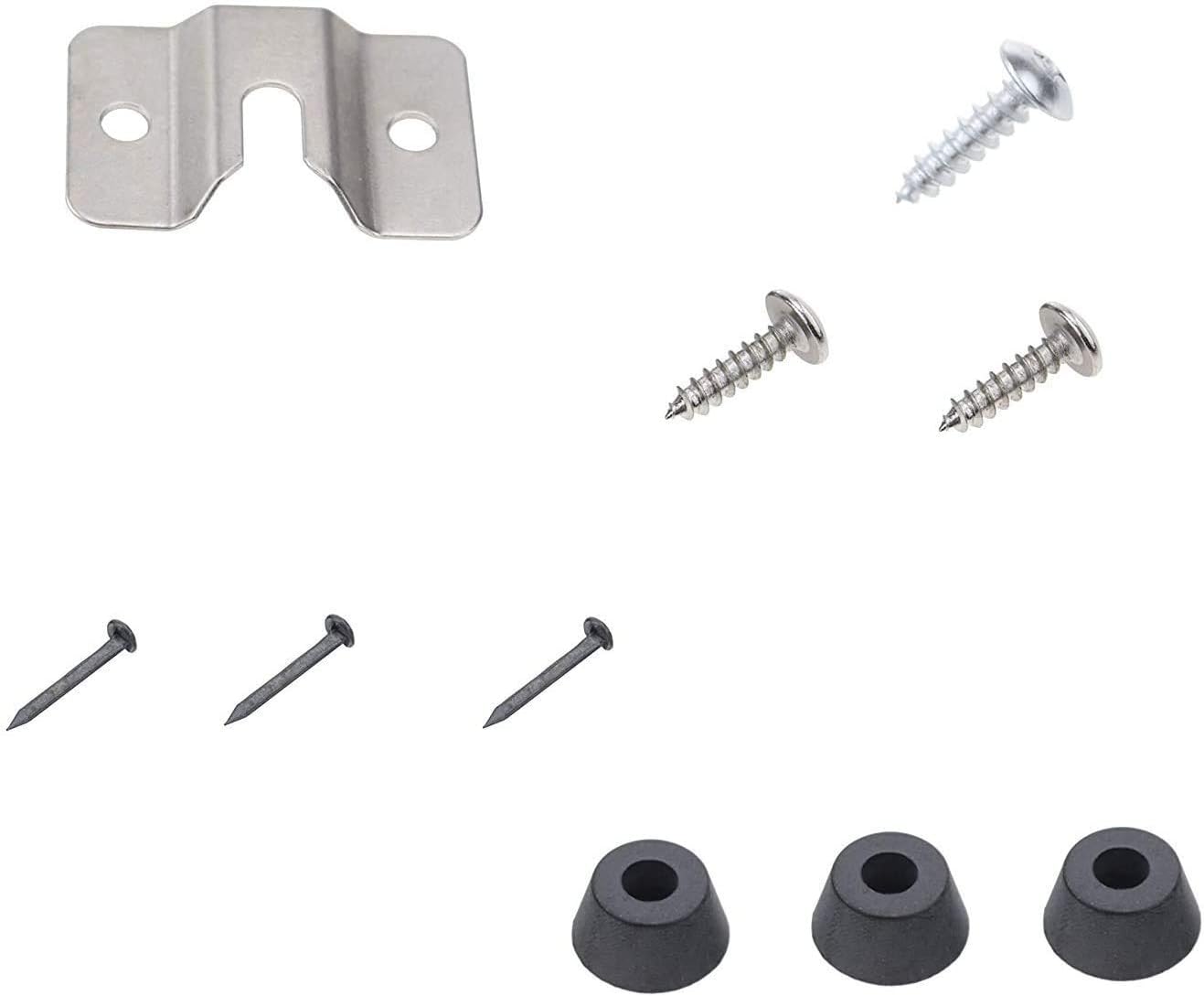 TenCloud (2-Pack) Dart Board Hanging Kit, Dartboard Holder Wall Mounting Bracket hooks for hanging Screw Hook Set Accessories Kits - Image 3