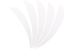 ZSHJGJR Archery Arrow Feathers 3 Inch 4Inch 5 Inch Turkey Feathers Fletchings Arrow Feathers Fletches Right Wing for DIY Hunting Arrows 50PCS