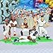 Baseball Sports Team Cupcake & Cake Topper Decorative Figurine (6 Players)