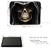 Meffort Inc 15 15.6 inch Neoprene Laptop Sleeve Bag Carrying Case with Hidden Handle and Adjustable Shoulder Strap - Skull Face
