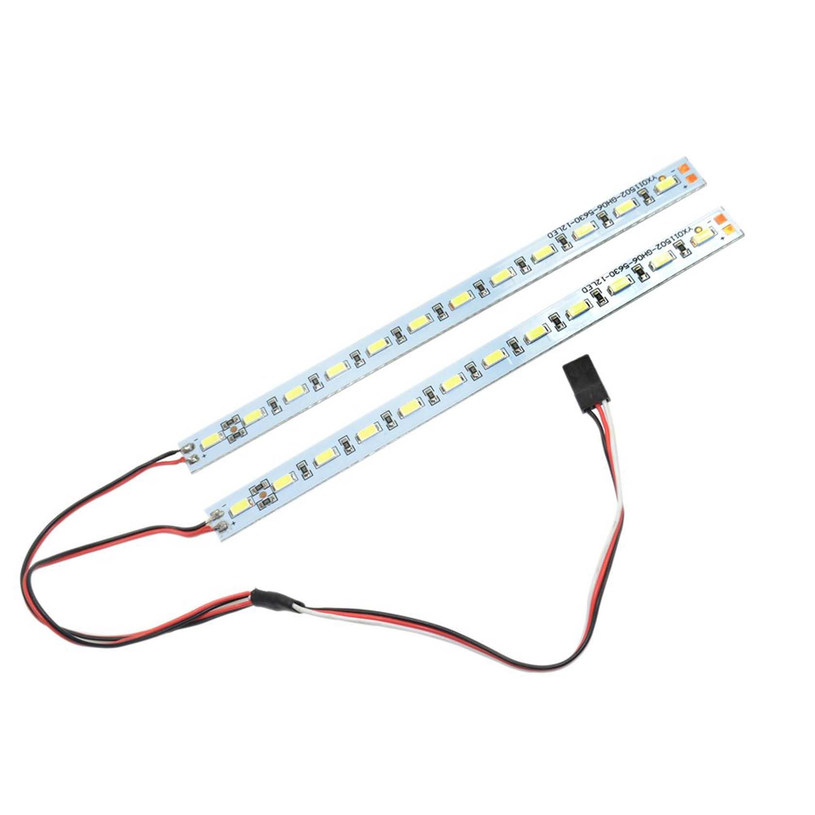 KEEDA RC Drift Car 24 LED Chassis Dazzle Light Underbody Light Kit Accessories for 1/10 1/8 Scale RC Model Car Truck Lighting (Red)