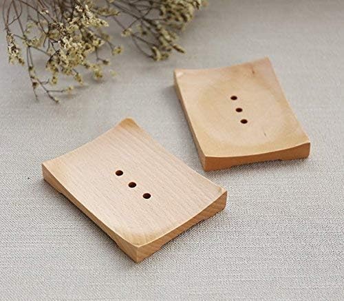 Contenedor de caja de jabón Registre la caja de jabones de madera creativa hecho a mano