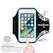 Sport Armband, Yomole Sweatproof Running Exercise Fitness Cell Phone Sportband Bag with Fingerprint Touch & Key Holder & Card Slot for iPhone 7, 7 Plus 6 Plus Samsung Galaxy S8 S7 Edge Note LG (Black)