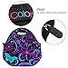 icolor Purple Flower Insulated Lunch Portable Carry Tote Picnic Storage Bag Lunch box - Bag Handbag Cooler warm Pouch Tote bag