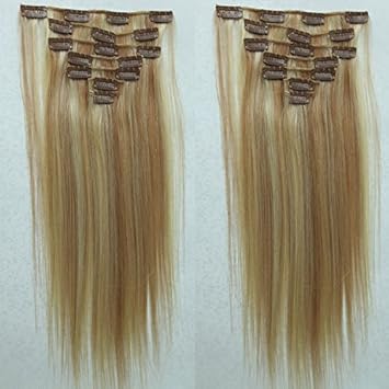 Amazon Com Sina Hair Extension Clip In Hair 24 Human Virgin Remy