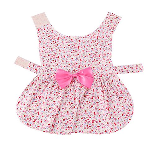 image for Iuhan Pet Clothes, Floral Paste Dress Pet for Small Dogs Party Princes