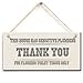 Funny Toilet Sign- The House Has Sensitive Plumbing Thank You for Flushing Toilet Tissue Only, Functional Interior Bathroom Sign W.C Sign(5