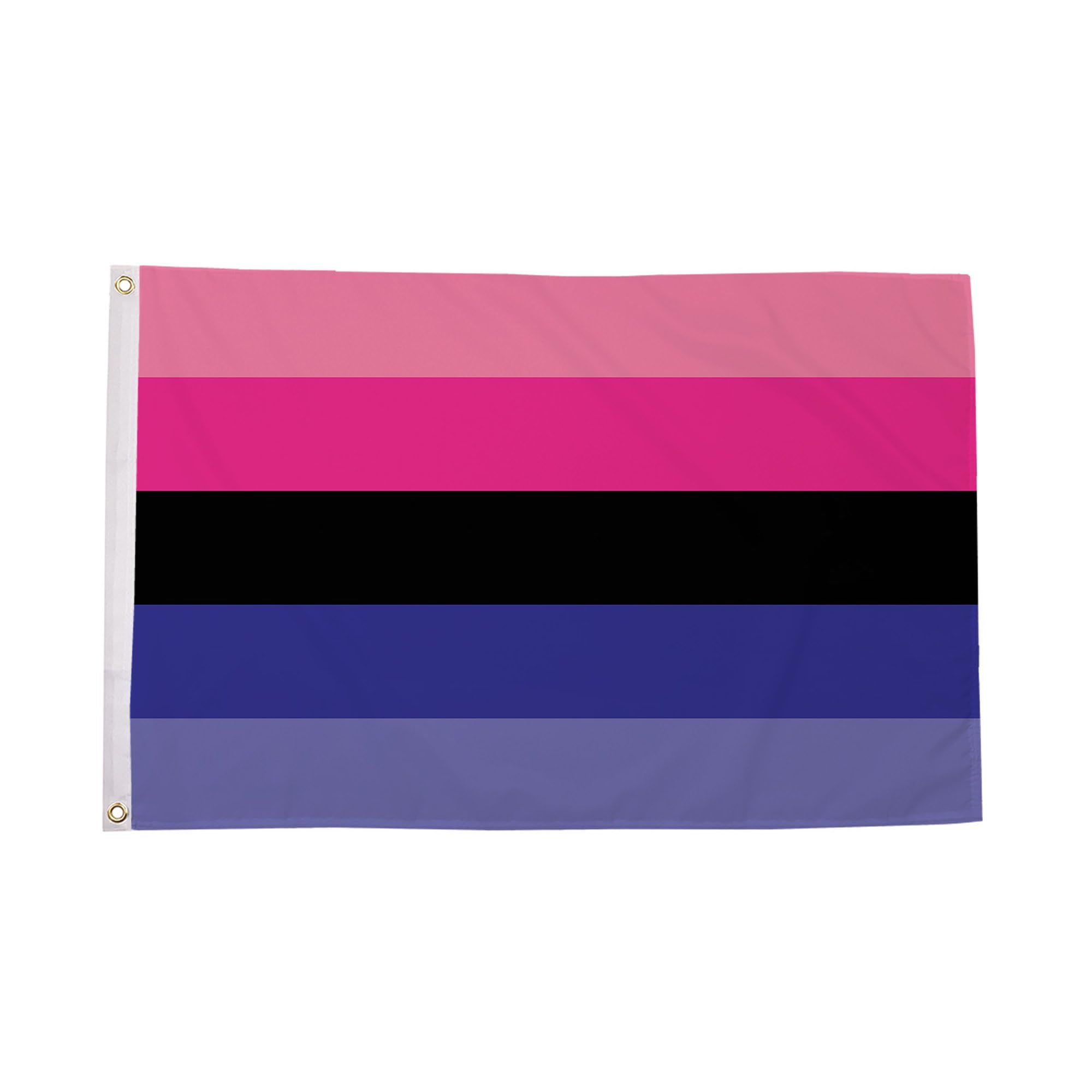Flagtex Omnisexual Large Pride Flag 8ft x 5ft LGBTQ Pride Flag Pink Purple Blue Stripes Fade Resistant Polyester Double Stitched Reinforced 240cm x 150cm Outdoor Banner Display