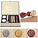 Mingting Wax Seal Stamp Kit,Mingting Classical Old-Fashioned Antique Wax Stamp Seal Kit Initial Letters Alphabet Set Gift Box with Vintage Wooden Handle and Brass Color Head(J)