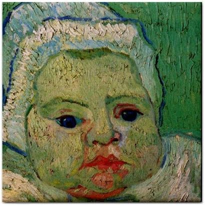 van gogh baby painting