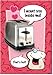 NobleWorks - Funny Adult Valentine's Day Card - Naughty Humor for Valentine, Notecard with Envelope (1 Card) - Want You Inside Me 2138