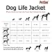 PETCEE XL Dog Life Jacket with Buoyancy and Rescue Handle Dog Life Vest for Large Dogs Swimming