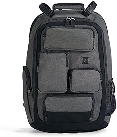 Diaper Dude Canvas Diaper Bag Backpack Baby Pocket Pack Organizer Large, Roomy Bag with Wipeable Changing Pad for Babies