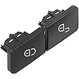 Mercedes Benz Car Accessories C300 Mercedes Door Lock Button Set - Fits W204, W212, W166 Models Car Steering Wheel Lock