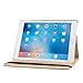 ELEOPTION Auto Sleep/Wake Function PU Leather 360 Degree Rotating Smart Carrying Case Cover for 9.7 inch iPad Air/iPad 5 (Rose Gold)