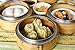 UPDATED MODEL FOR 2019! NEW AMAZINGLY DURABLE8 Inch Bamboo Steamer w/ Stainless Steel Rim/Lightweight Food/Bamboo Basket Fits Standard Size Pots/Asian Food Steamer/Free Storage Bag