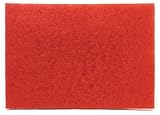 3M Red Buffer Pad 5100, 12 in x 18 in, 20/Case