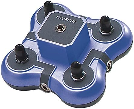 CalifoneListening First 1114-BL Stereo Jackbox, 4-Position, Blue