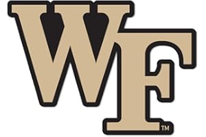 GRAPHICS & MORE Wake Forest University Primary Logo Premium 4" Die Cut Vinyl Sticker Decal for Cars Trucks Auto Windows