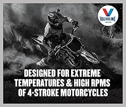 Valvoline 4-Stroke Motorcycle Full Synthetic 10W-40