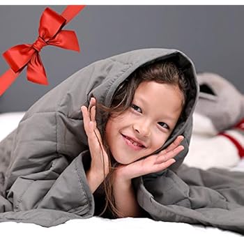 ENITYA Comfort Weighted Blankets for Adult and Kids 7lbs (41