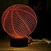Unitake Basketball 3D Illusion Lamp Visual Effect Night Light 7 Colors Glows with Smart Touch Switch USB Cable Creative Gift Toys Decorations