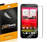[6-Pack] SUPERSHIELDZ- High Definition Clear Screen Protector Shield For HTC EVO 4G LTE + Lifetime Replacements Warranty [6 Pack] - Retail Packaging