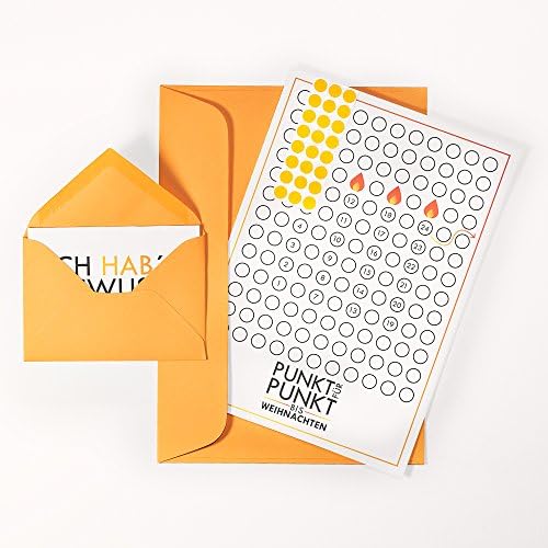 5 Piece Storage Set – Envelope Advent Calendar with Candle