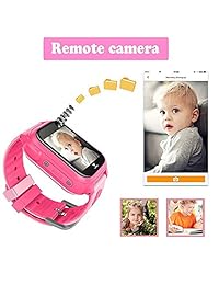 Reloj inteligente para niños, reloj GPS no resistente al agua, reloj de pulsera digital, reloj de alarma SOS, reloj de teléfono para niños de 3 a 12 años
