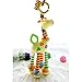 BeeSpring Infant Baby Development Soft Giraffe Animal Handbells Rattles Handle Toys