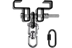 SELEWARE Heavy Duty Punching Bag Hanger and Beam Clamp for Boxing, Muay Thai, MMA