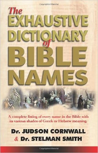 Exhaustive Bible Names Dictionary Exhaustive Bible Names Dictionary