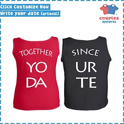Couples Apparel Beast & Beauty - Matching Couple Tank Tops - His and Her Tanks
