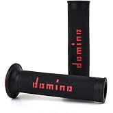 Domino 1295346 Knobs, Black/Red, Set of 2