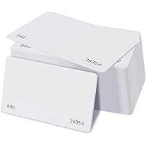 Aazon.co: 100 Pcs 26 Bit Proxiity Clashell Weigand Prox Swipe Cards