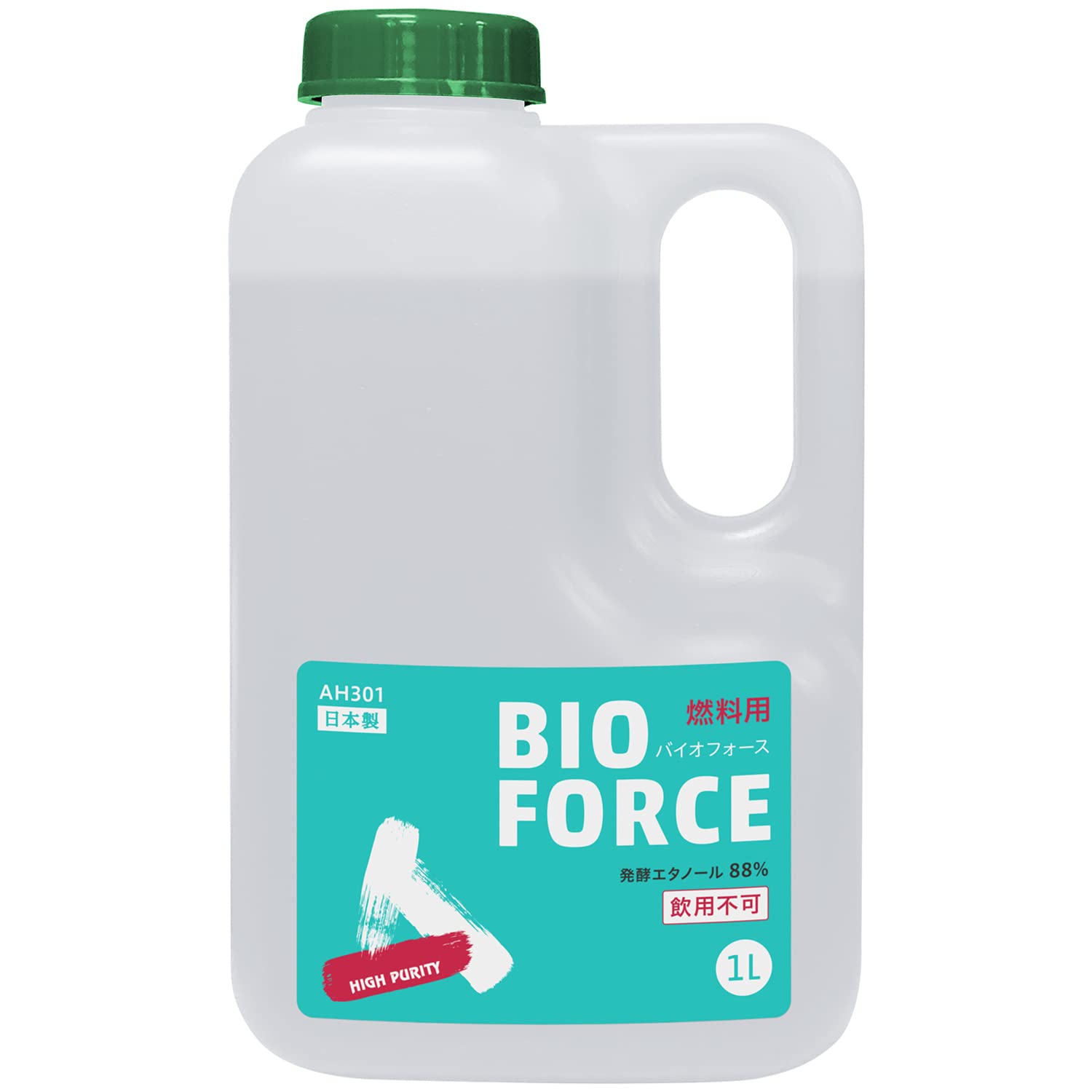 AZ バイオエタノール BIO FORCE 1L 日本製 バイオフォース 発酵エタノール88% アルコール燃料 燃料用アルコール商品画像