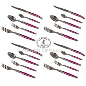LAGUIOLE® francés auténtica - JUEGO DE CUBIERTOS COMPLETO (set de 20