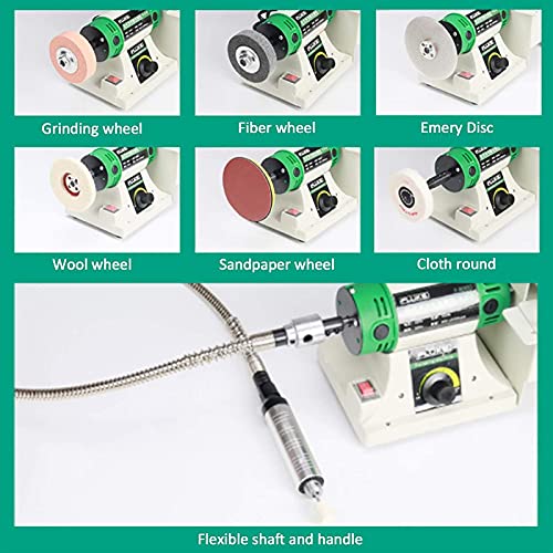Tragbare Tischkreissäge , DIY-Gürtelschleifer, Tischsäge, Multifunktionsschneiderkantenspitzer 950W, 800-10000… – Bild 7