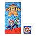 Franco Kids Bath and Beach Towel with Washcloth Set, 50 in x 25 in, Super Mario